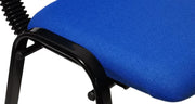 NNECN Stackable Office Conference Visitor and Community Chairs (Set of 7-Blue) V728-AD-0256-BE