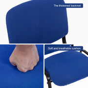 NNECN Stackable Office Conference Visitor and Community Chairs (Set of 7-Blue) V728-AD-0256-BE