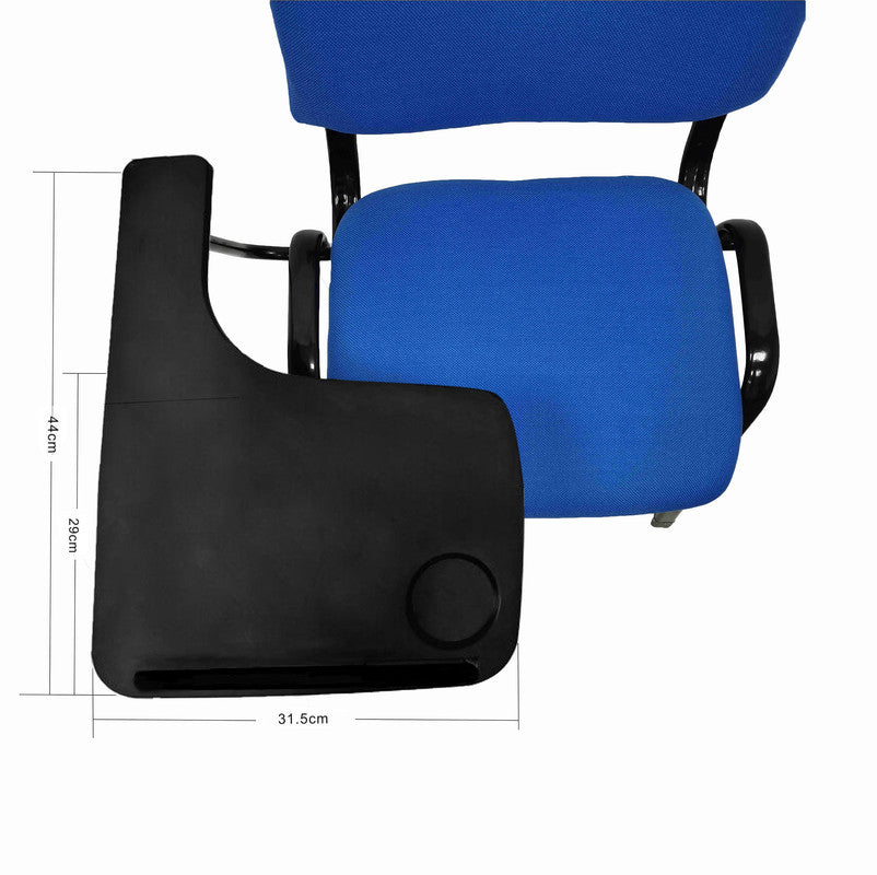 NNECN Lecture Chair with Table Top for Classroom Lecture Training Conference (Set of 6-Blue) V728-AD-0256-TP-BE