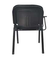 NNECN Lecture Chair with Table Top for Classroom Lecture Training Conference (Set of 6-Black) V728-AD-0256-TP-BK
