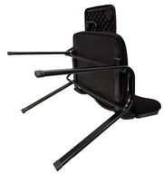 NNECN Lecture Chair with Table Top for Classroom Lecture Training Conference (Set of 6-Black) V728-AD-0256-TP-BK