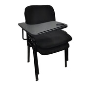 NNECN Lecture Chair with Table Top for Classroom Lecture Training Conference (Set of 6-Black) V728-AD-0256-TP-BK