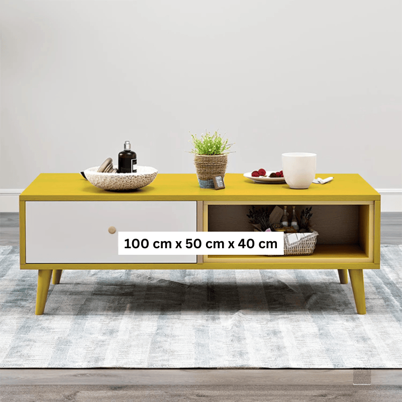 NNECN Modern TV Stand Side table & Coffee Table package for Living Room V728-CN730862