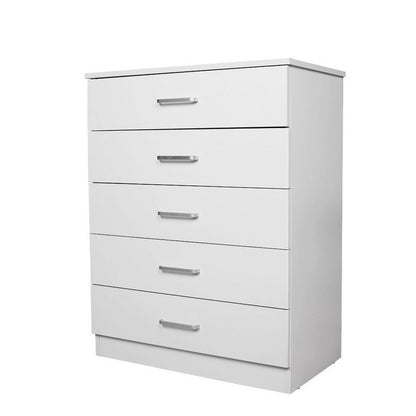 NNECN Classic Elegance: Five-Drawer Chest for Organized Living V728-NNE004-DRAWER-CHESTS