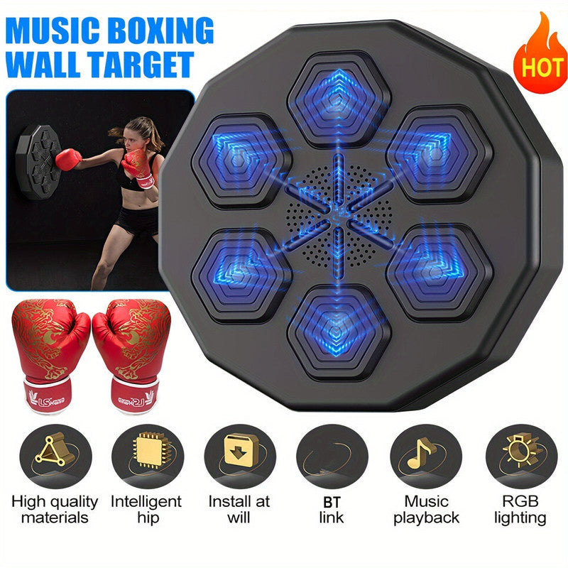 NNETM Smart Wall-Mounted Boxing Trainer with Gloves V728-TM23156