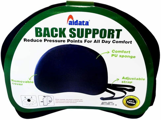 Aidata BS001 Ergonomic Back Support with Adjustable Straps V729-U-BS001