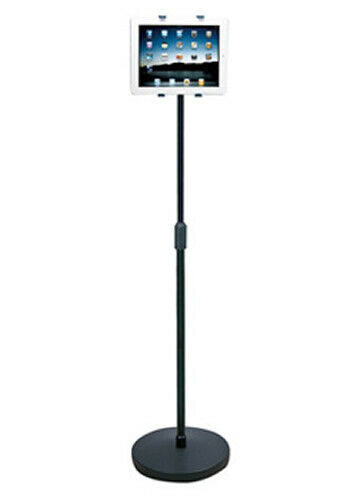 Aidata US-5006W Universal iPad Tablet Straight Floor Stand V729-U-US-5006W-S