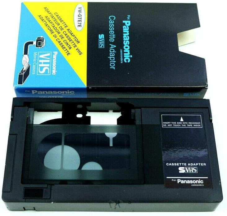 VHS-C to VHS Adapter Tape Converter V729-U-VHC-E