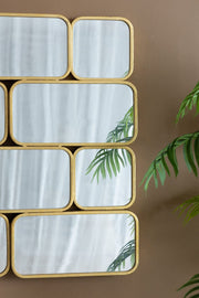 GOLDEN EYE WALL MIRROR V742-83475DS