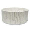 PURIST MOTHER OF PEARL HAND MADE COFFEE TABLE V742-FEH1
