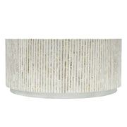 PURIST MOTHER OF PEARL HAND MADE COFFEE TABLE V742-FEH1