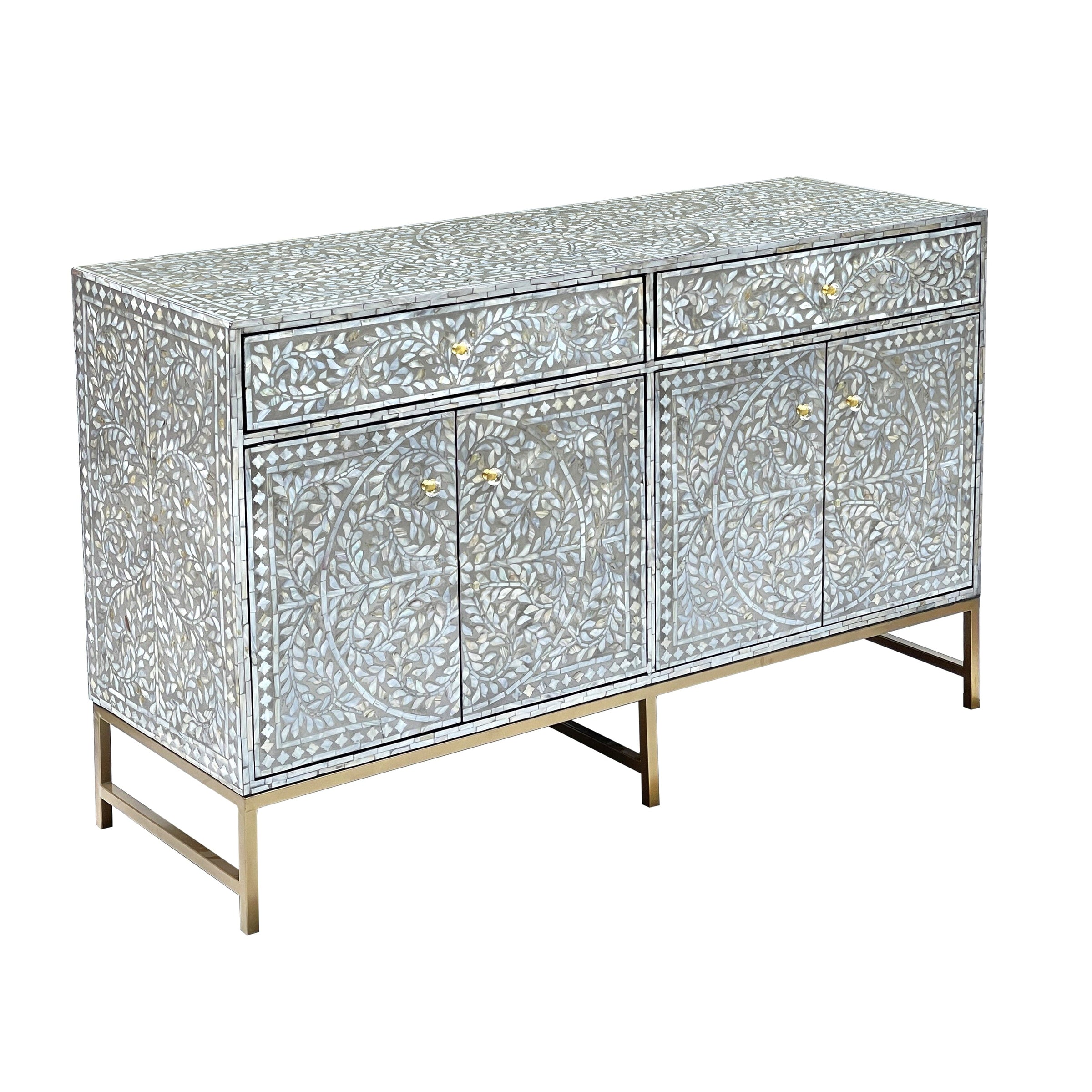 MOTHER OF PEARL HAND MADE SWISH SIDEBOARD V742-FEH10