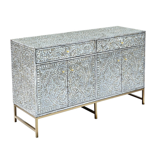MOTHER OF PEARL HAND MADE SWISH SIDEBOARD V742-FEH10