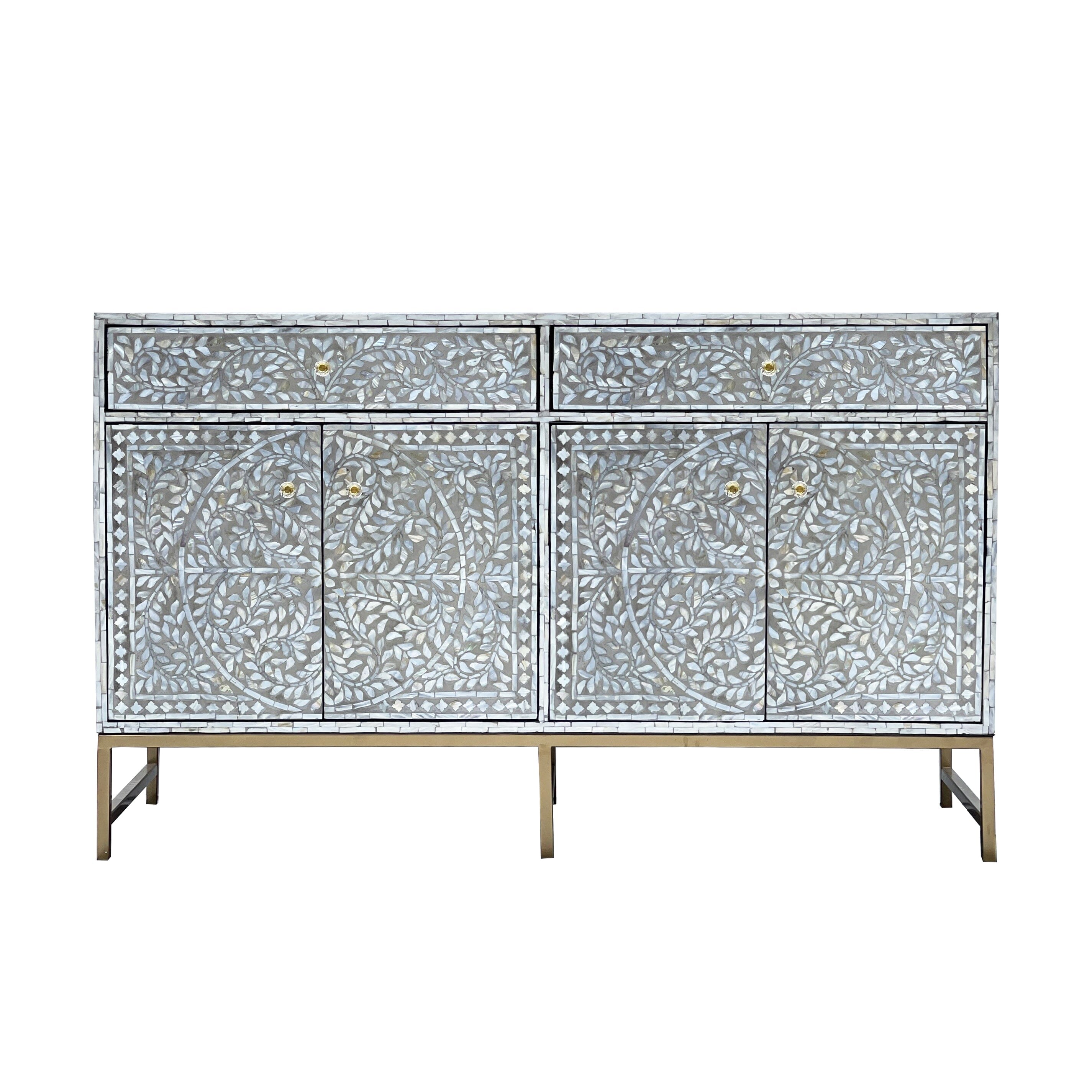 MOTHER OF PEARL HAND MADE SWISH SIDEBOARD V742-FEH10