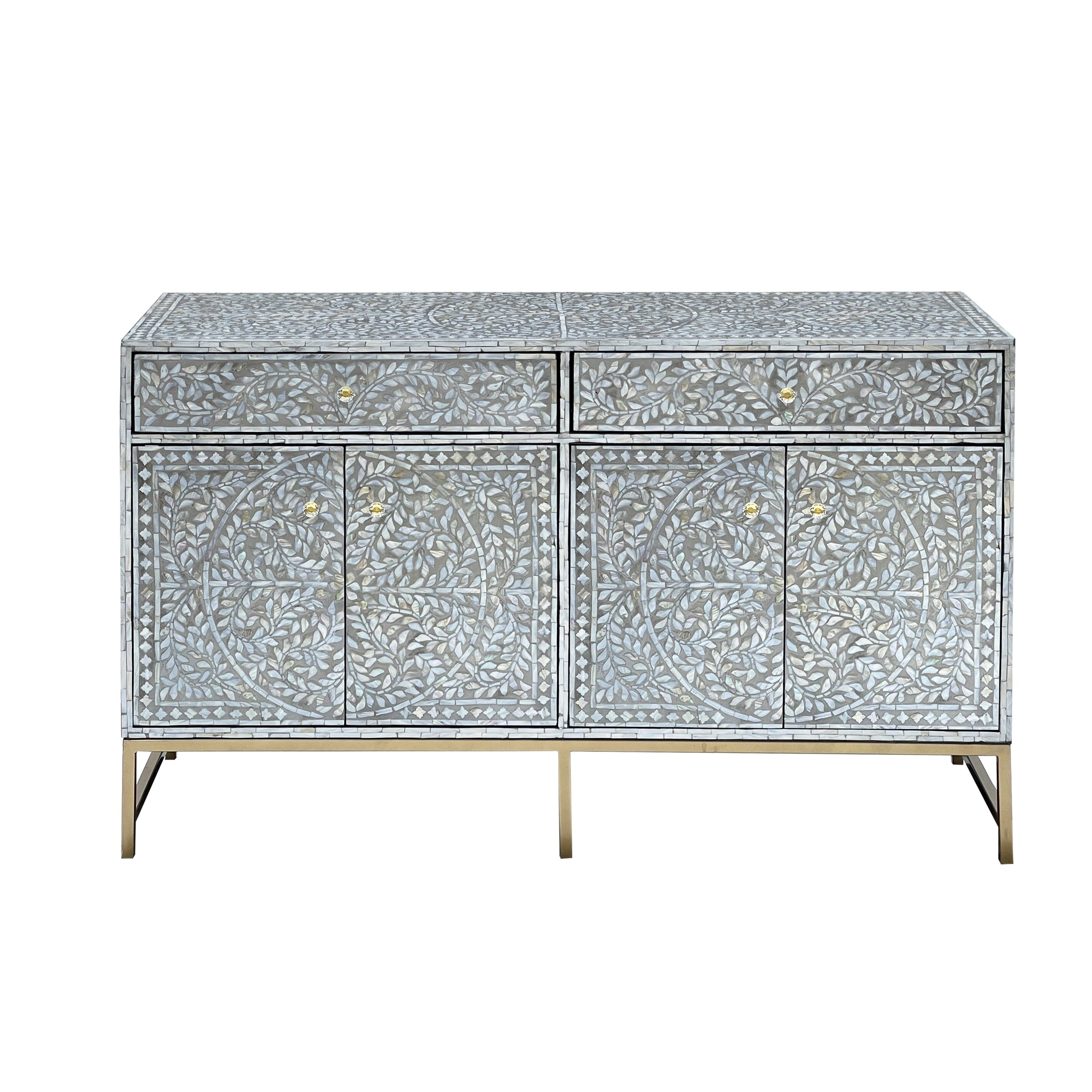 MOTHER OF PEARL HAND MADE SWISH SIDEBOARD V742-FEH10