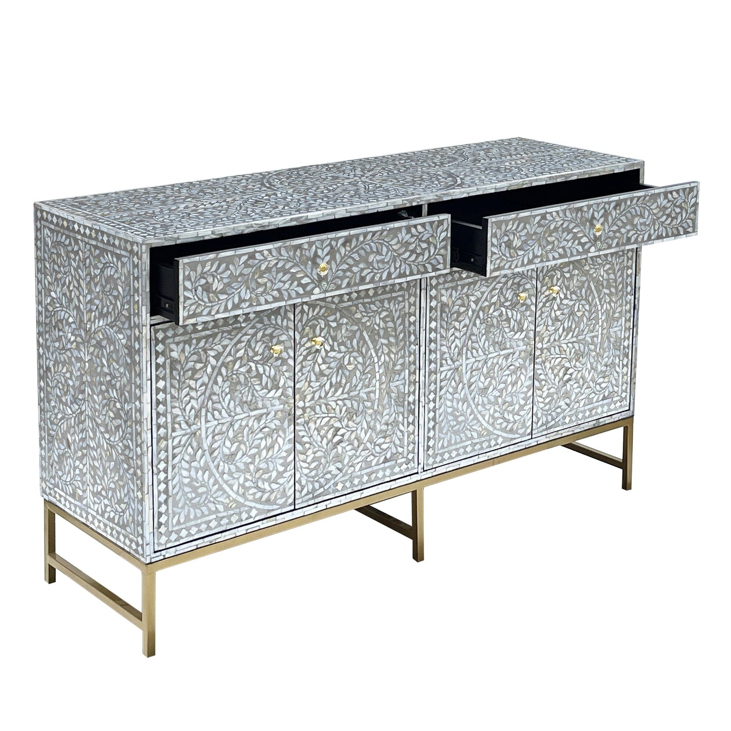 MOTHER OF PEARL HAND MADE SWISH SIDEBOARD V742-FEH10