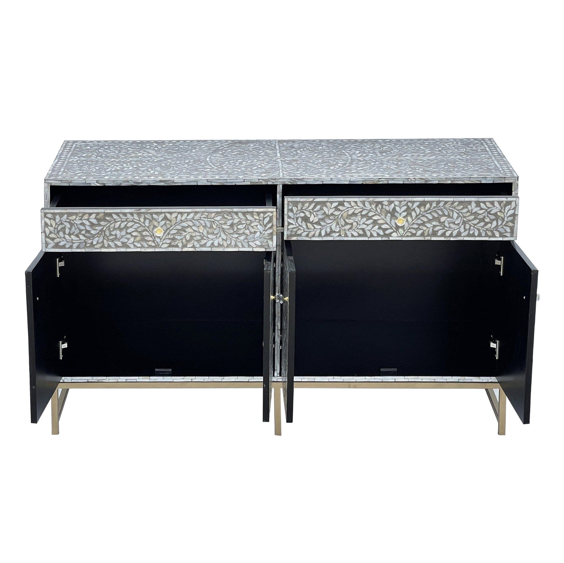 MOTHER OF PEARL HAND MADE SWISH SIDEBOARD V742-FEH10