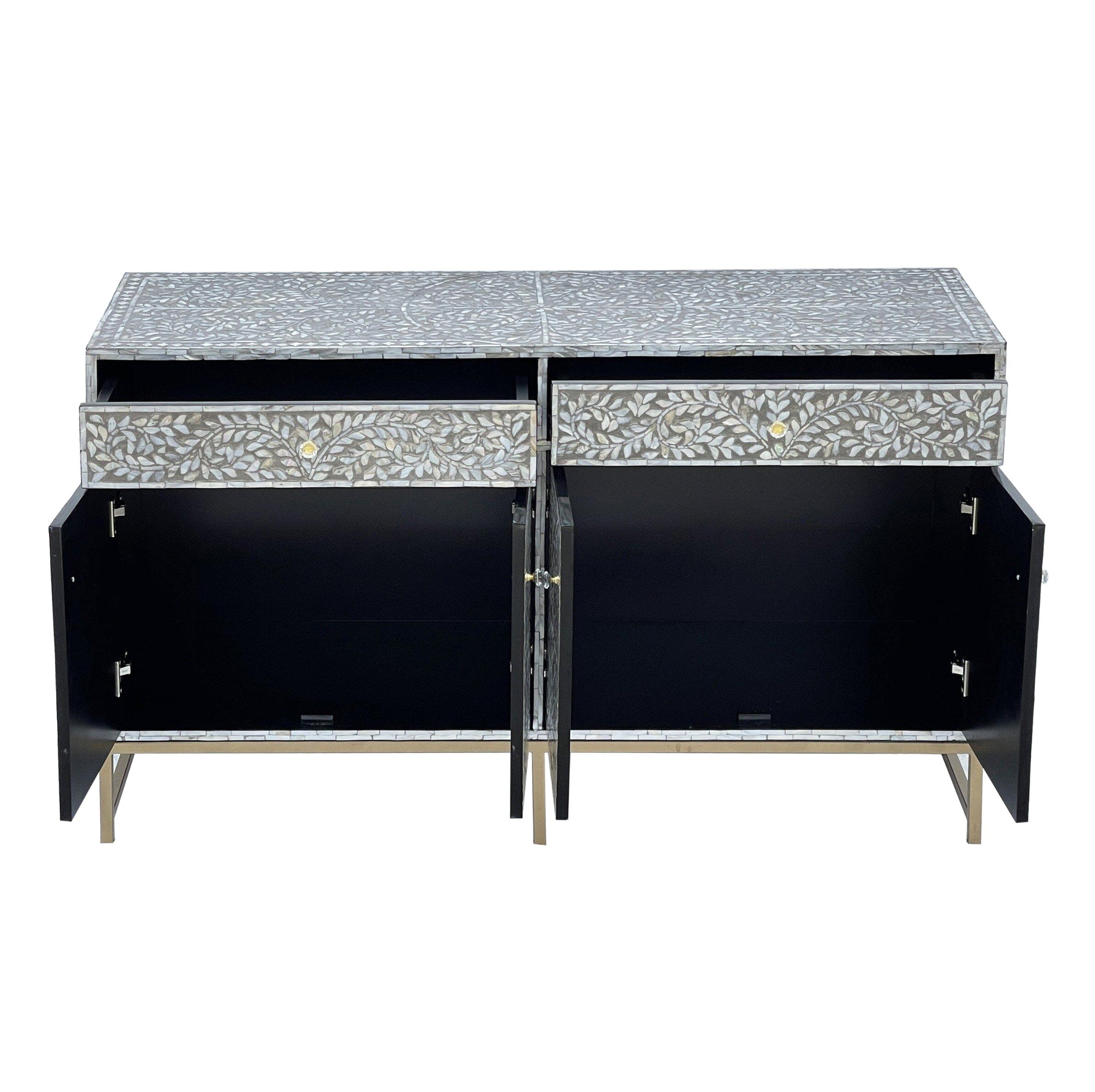 MOTHER OF PEARL HAND MADE SWISH SIDEBOARD V742-FEH10