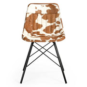 EAMES STYLE COWHIDE CHAIR V742-M10148