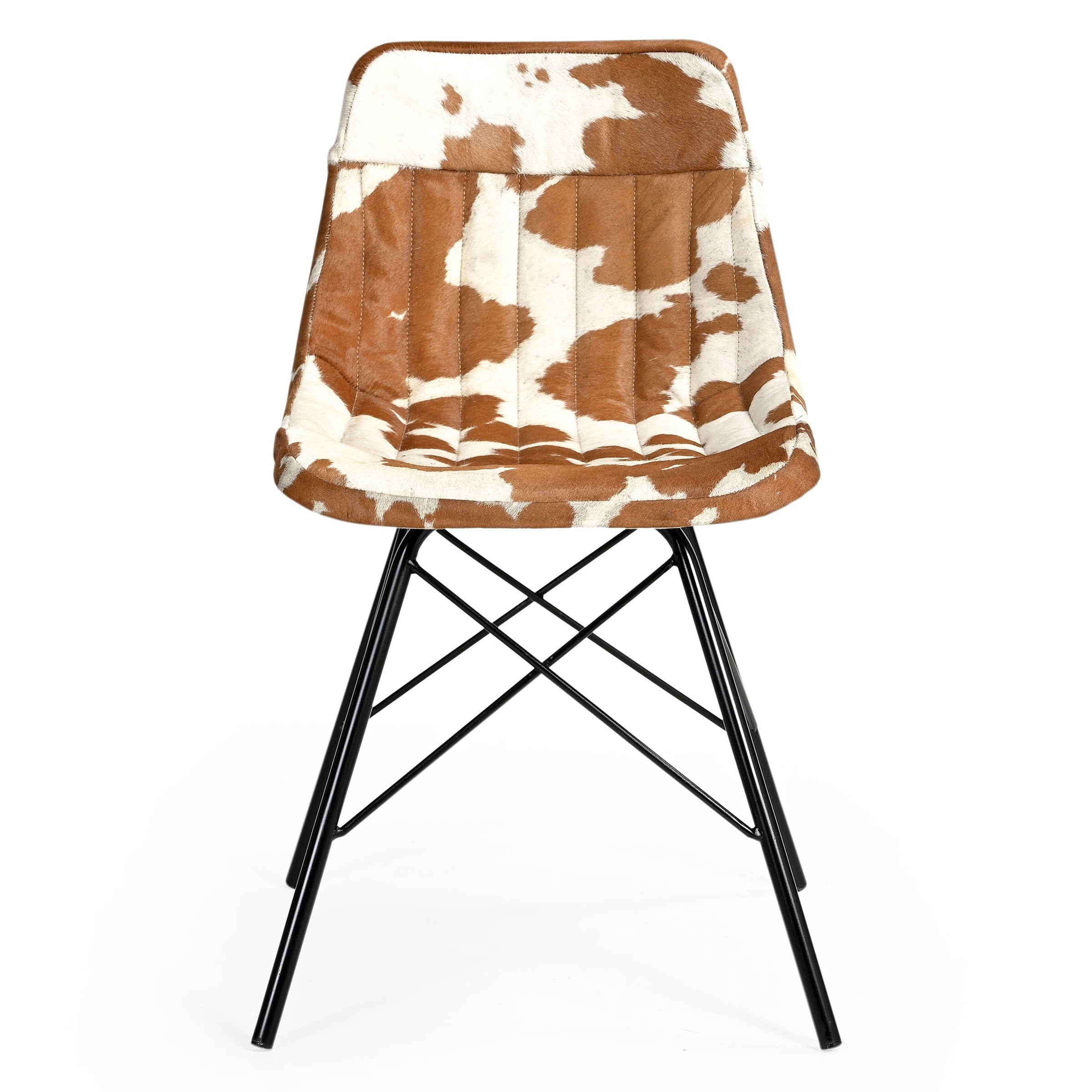 EAMES STYLE COWHIDE CHAIR V742-M10148