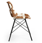 EAMES STYLE COWHIDE CHAIR V742-M10148