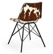 EAMES STYLE COWHIDE CHAIR V742-M10148
