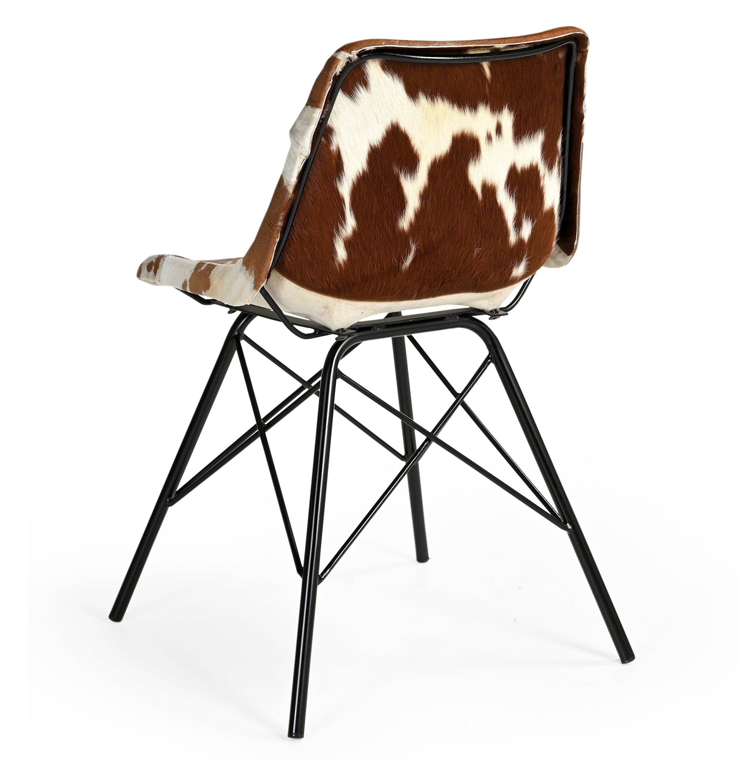 EAMES STYLE COWHIDE CHAIR V742-M10148