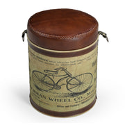 CYCLINDRICAL BICYCLE OTTOMAN V742-M15196