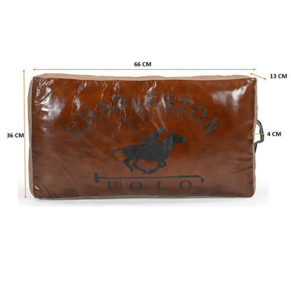 LARGE CHARLESTON POLO HAND MADE CUSHION V742-M1845