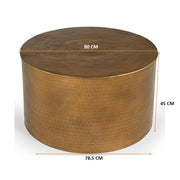 HAMMERED COFFEE TABLE V742-M21340