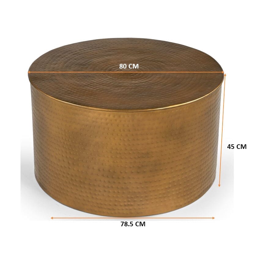 HAMMERED COFFEE TABLE V742-M21340