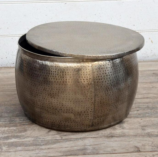 OPEN TOP HAND FORGED METAL COFFEE TABLE V742-M21341