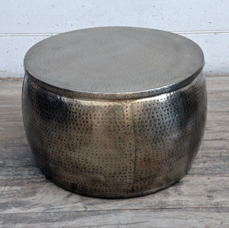 OPEN TOP HAND FORGED METAL COFFEE TABLE V742-M21341