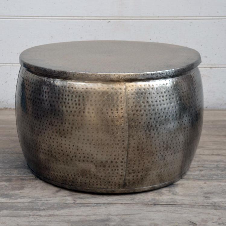 OPEN TOP HAND FORGED METAL COFFEE TABLE V742-M21341