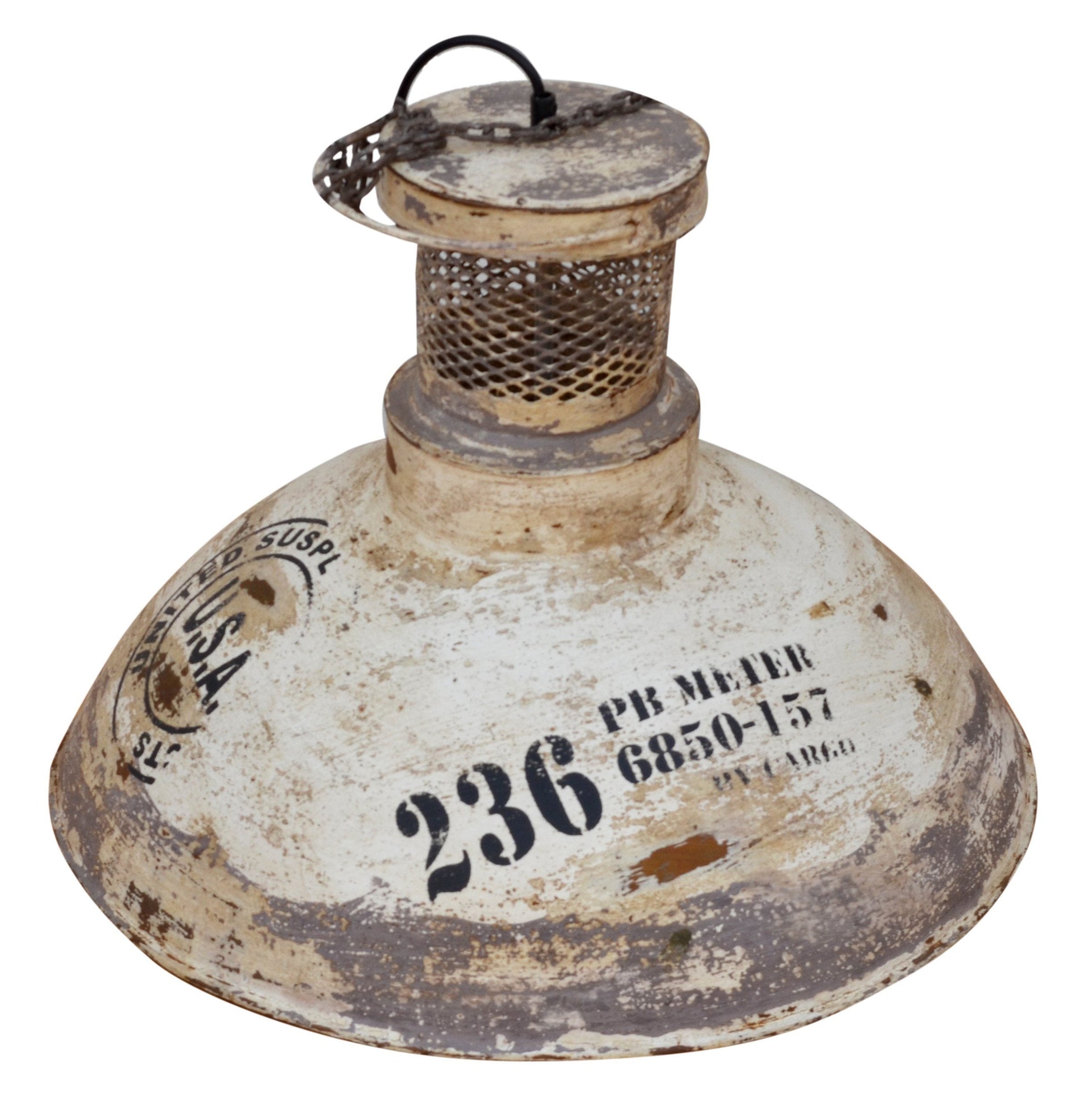 INDUSTRIAL HANGING LAMP SHADE V742-M3658