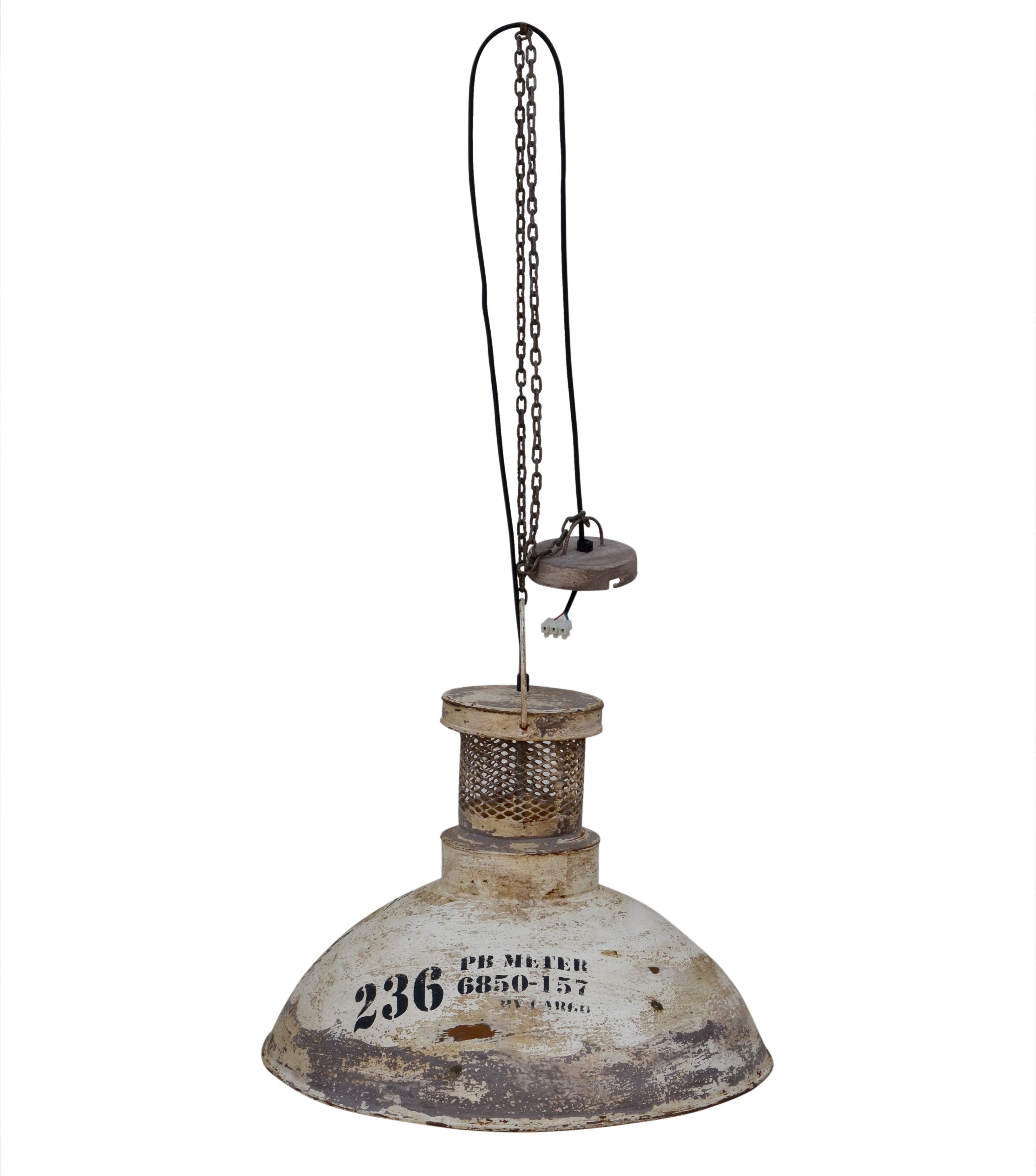 INDUSTRIAL HANGING LAMP SHADE V742-M3658