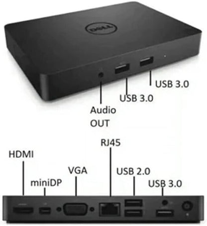 (Refurbished) WD15 USB-C 4K FHD HDMI Docking Station (K17A) V743-DX020