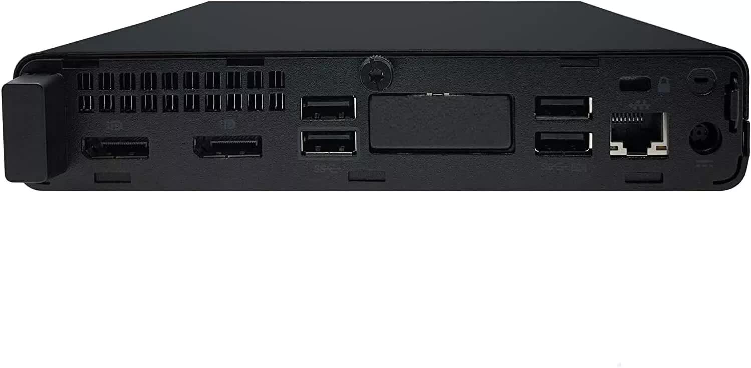 (Refurbished) HP EliteDesk 800 G4 SFF - Intel Core i5-8500T, 16GB RAM, 256GB SSD, Windows 11 Pro V743-DX474