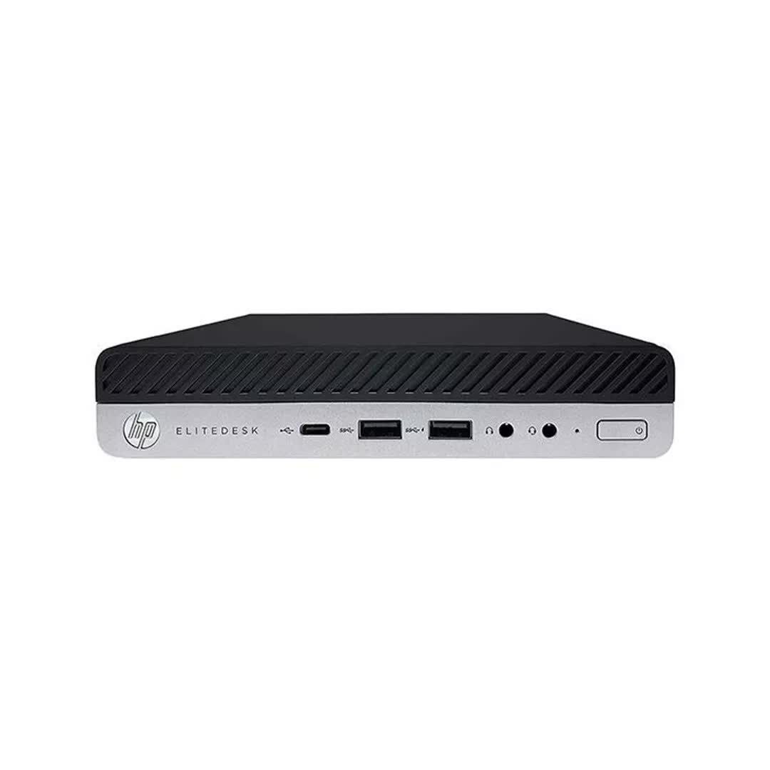 (Refurbished) HP EliteDesk 800 G5 SFF - Intel Core i5-9500T, 16GB RAM, 256GB SSD, Windows 11 Pro V743-EA205