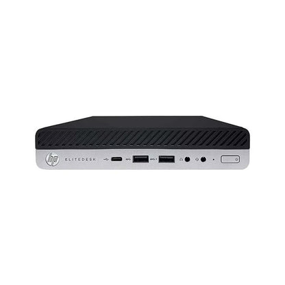 (Refurbished) HP EliteDesk 800 G5 SFF - Intel Core i5-9500T, 16GB RAM, 256GB SSD, Windows 11 Pro V743-EA205