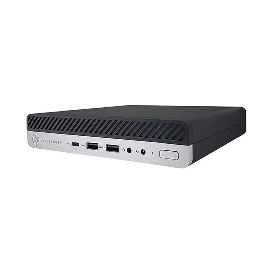 (Refurbished) HP EliteDesk 800 G5 SFF - Intel Core i5-9500T, 16GB RAM, 256GB SSD, Windows 11 Pro V743-EA205