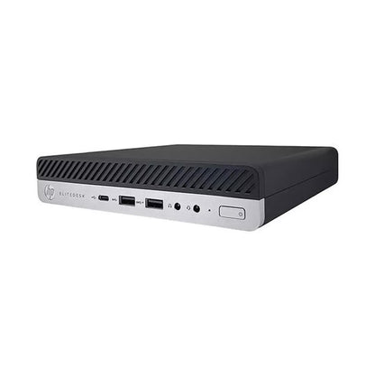 (Refurbished) HP EliteDesk 800 G5 SFF - Intel Core i5-9500T, 16GB RAM, 256GB SSD, Windows 11 Pro V743-EA205