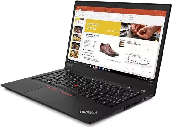 (Refurbished) Lenovo ThinkPad T490s Laptop -14" Display Intel Core i5-8265U 16GB RAM 256GB SSD Windows 11 Pro V743-J9566