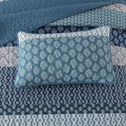 Classic Hydrangea Soft Quilted 3 Pc Bedspread & Pillow Cover Set V745-AC080501Q13U