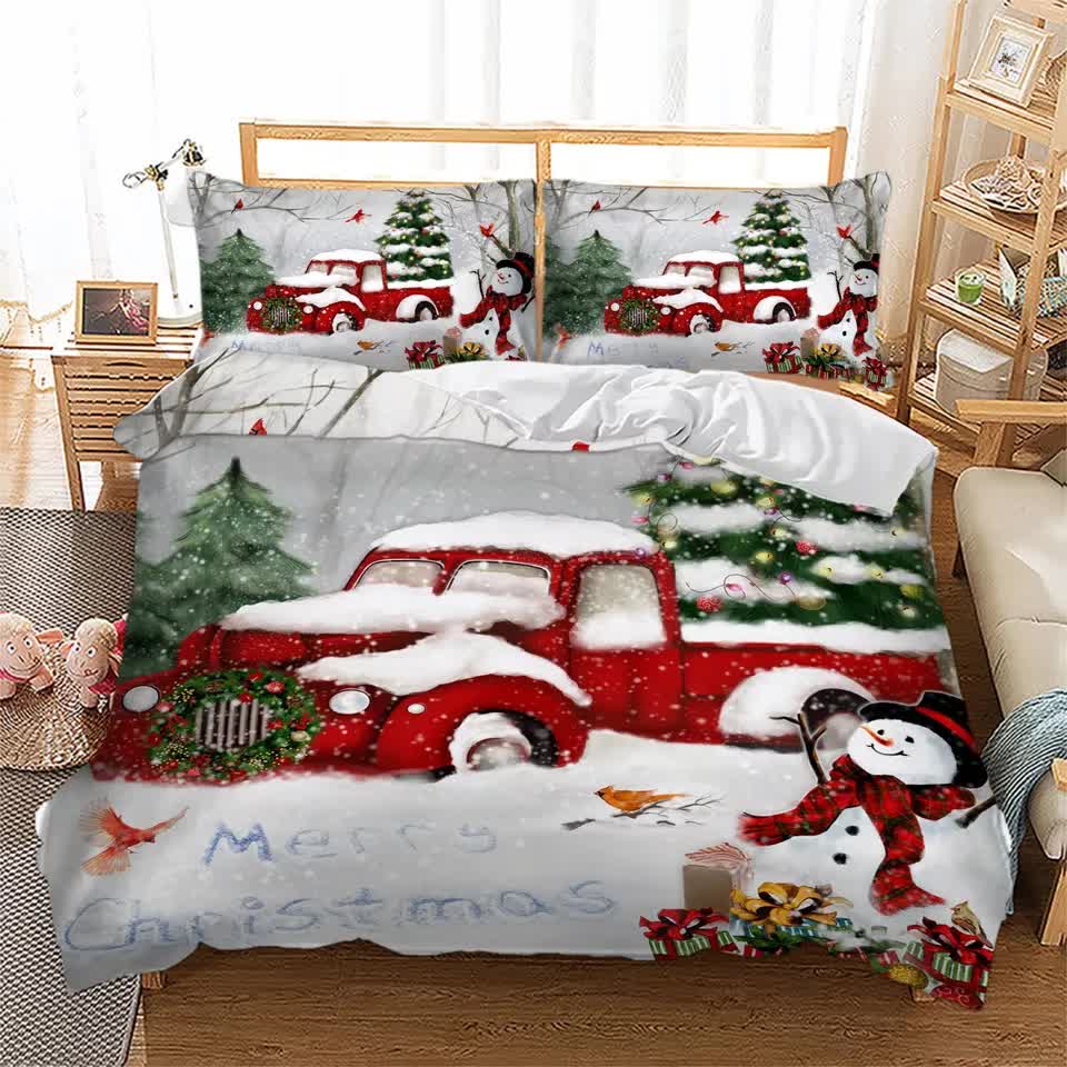 Elegant Touch Solid Color Duvet Cover Set - Easy Care-Queen V745-AQ043127Q3