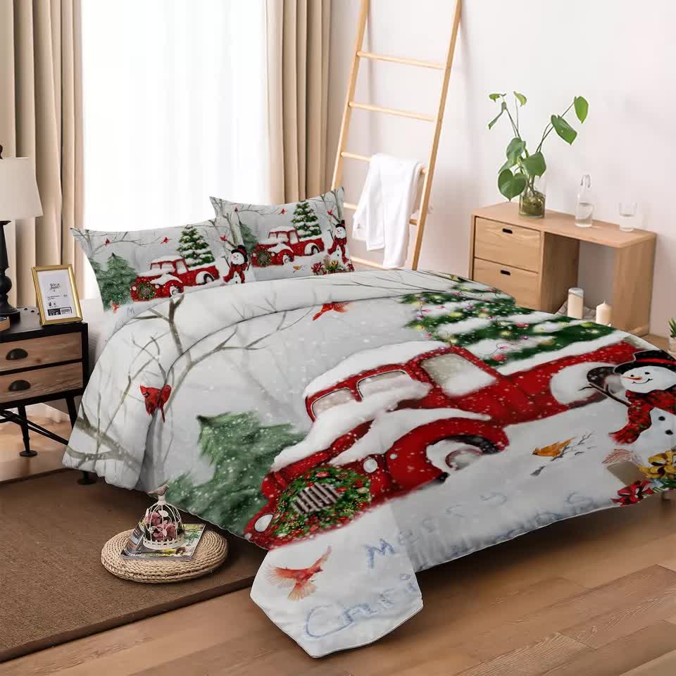 Elegant Touch Solid Color Duvet Cover Set - Easy Care-Queen V745-AQ043127Q3