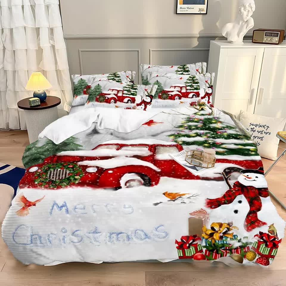 Elegant Touch Solid Color Duvet Cover Set - Easy Care-Queen V745-AQ043127Q3