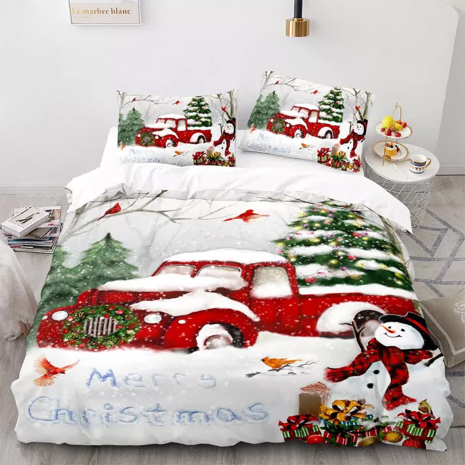 Elegant Touch Solid Color Duvet Cover Set - Easy Care-Queen V745-AQ043127Q3