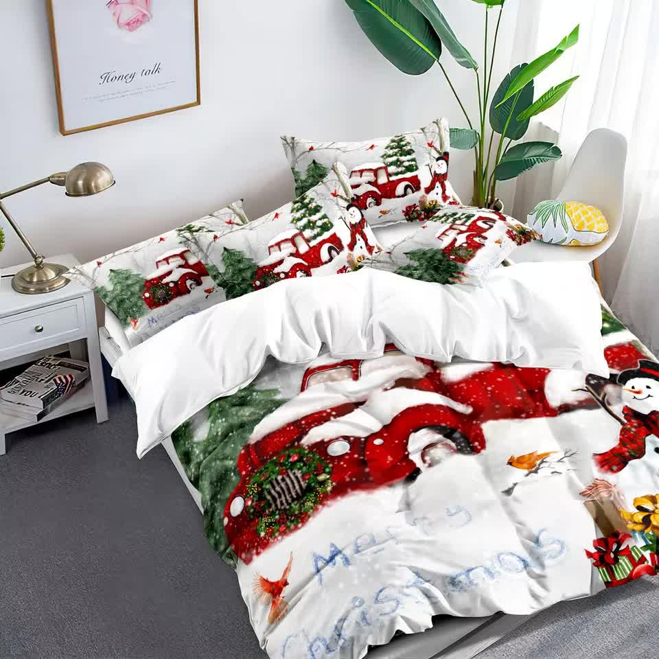 Elegant Touch Solid Color Duvet Cover Set - Easy Care-Queen V745-AQ043127Q3