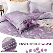 Soft Haven 3-Piece Duvet Cover Set - Long-Lasting Comfort-King V745-AQ081614K3